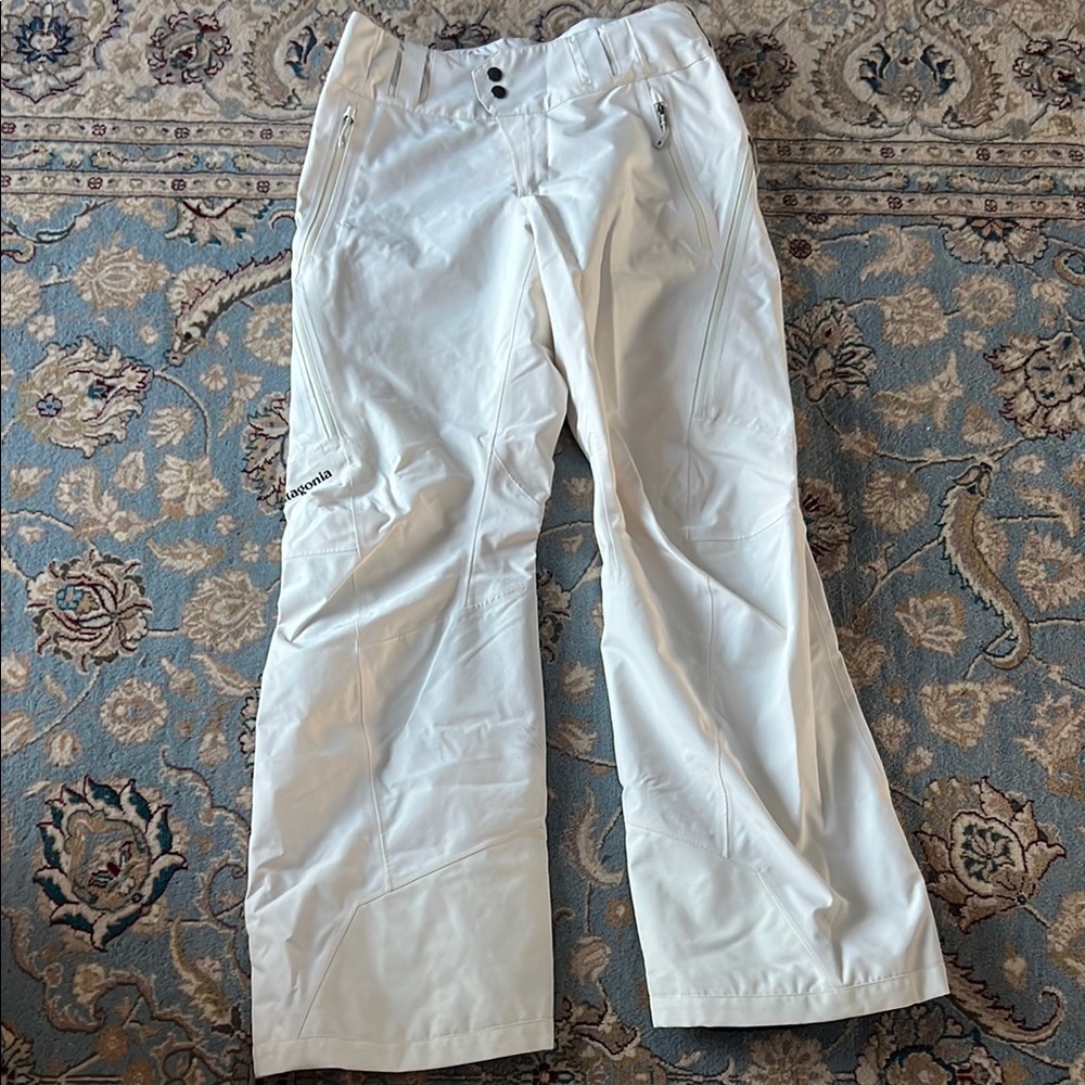 Patagonia White Women's Snow/Ski Pants